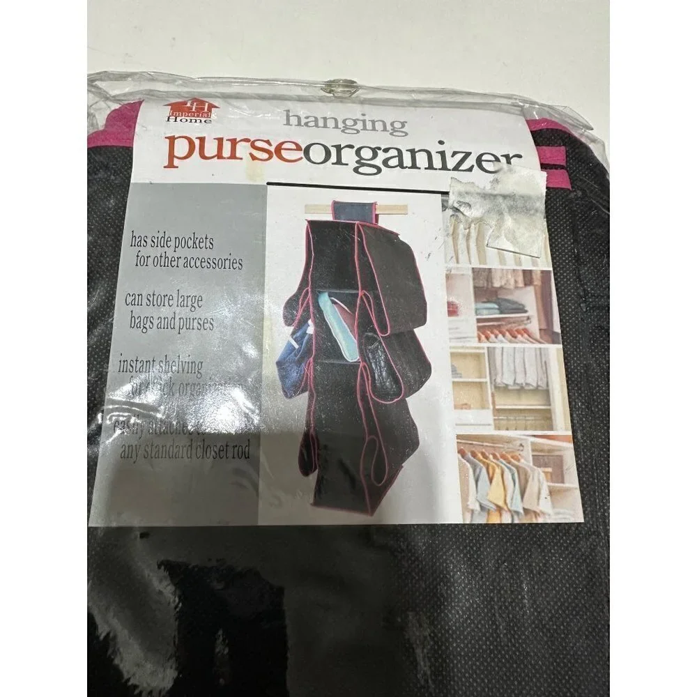 Imperial Home Hanging Purse Organizer NWT